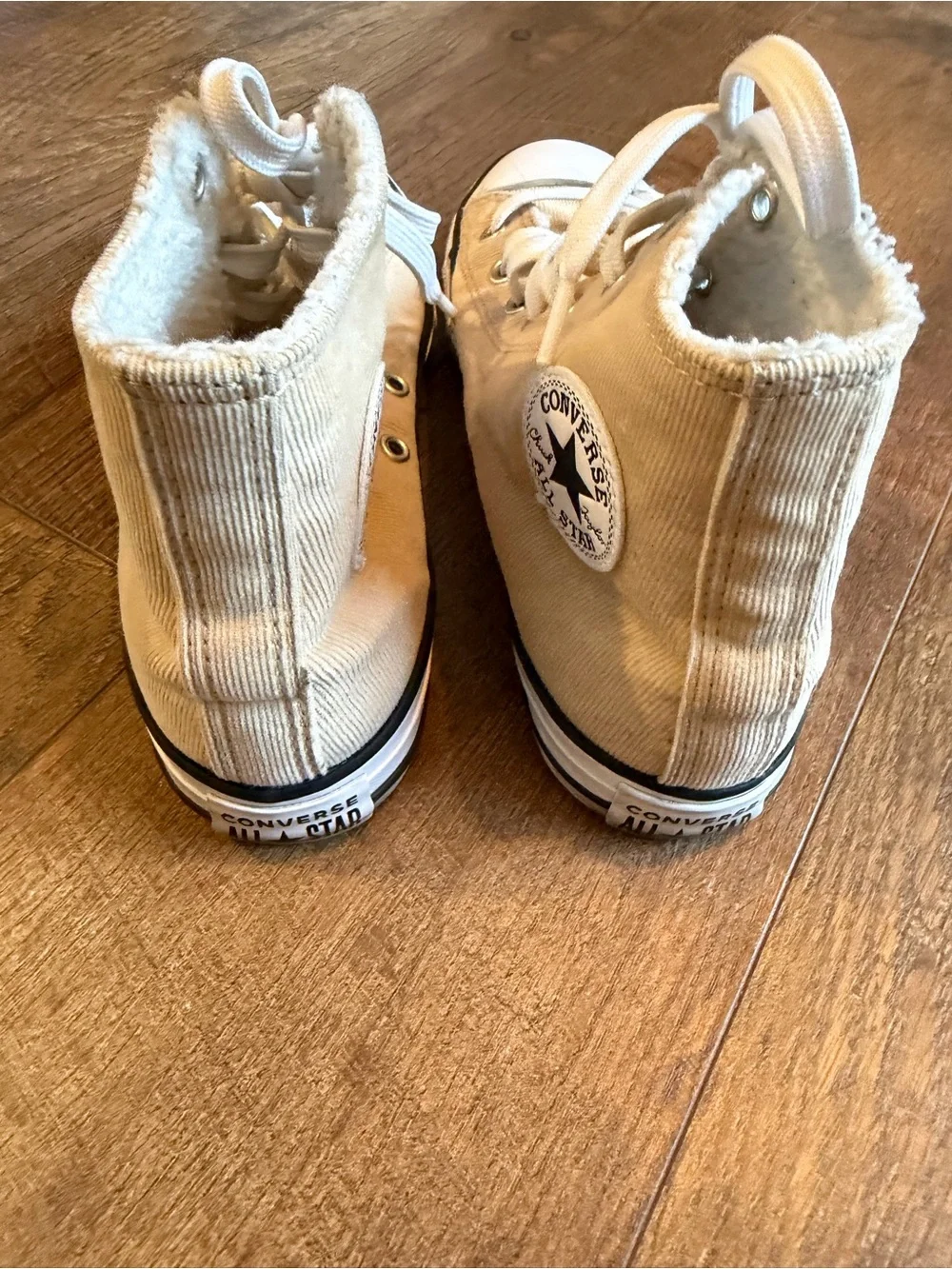 Converse Kids All Star High Top Sneakers - Beige